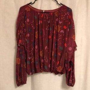Free People Wildflower Honey Blouse
